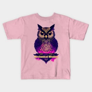 Steampunk Owl Kids T-Shirt